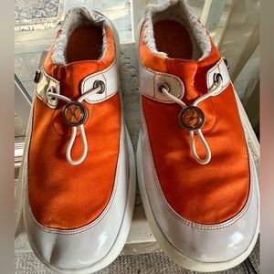 Cole Haan Orange slip ons size 8. perfect attire for your Orange team day! EUC